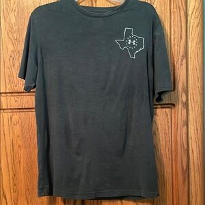 Navy Short Sleeve Tee with Texas Graphic